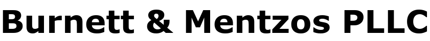 Burnett & Mentzos Text Logo